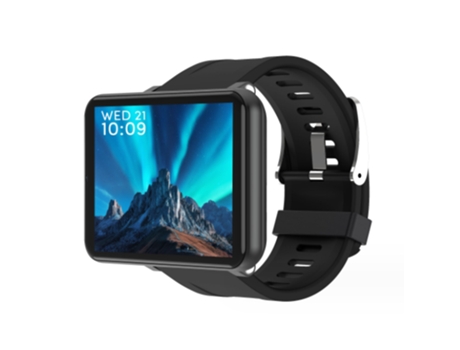 LEMFO Lemt Smartwatch Esfera Negra 71.12Mm Correa De Goma Smartwatch