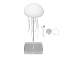 Lámpara Medusa 2026 con control por voz, 9 tentáculos flexibles, degradado RGB, recargable de 1000 mAh, para colgar o colocar sobre una mesa.