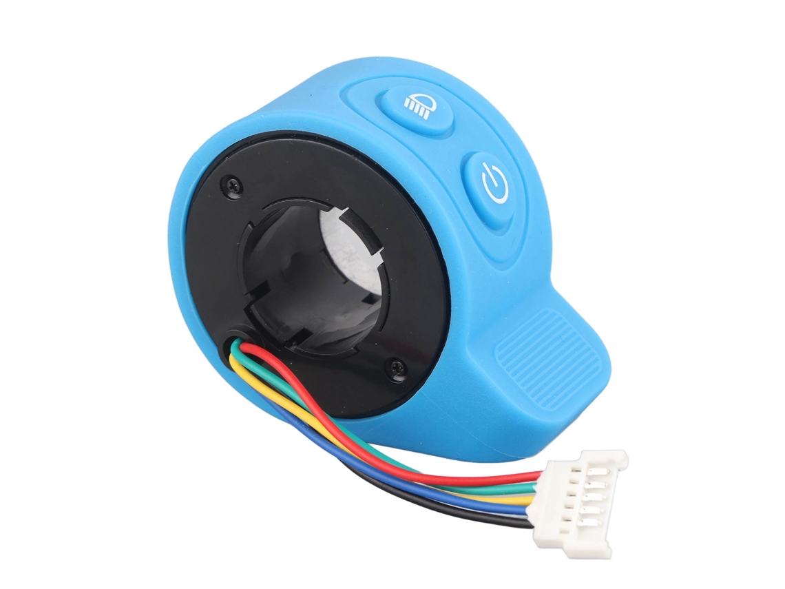 Control De Velocidad Con Acelerador De Pulgar Sensible Al Agua Azul Para Patinete Eléctrico Hx