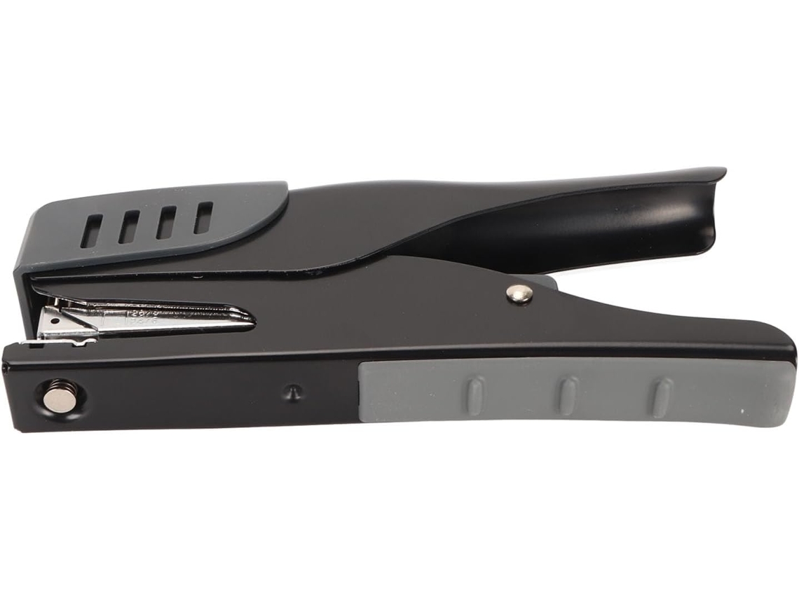 Grapadora De Escritorio Metálica Ergonómica Con Capacidad Para 20 Hojas Y Bloc De Notas.