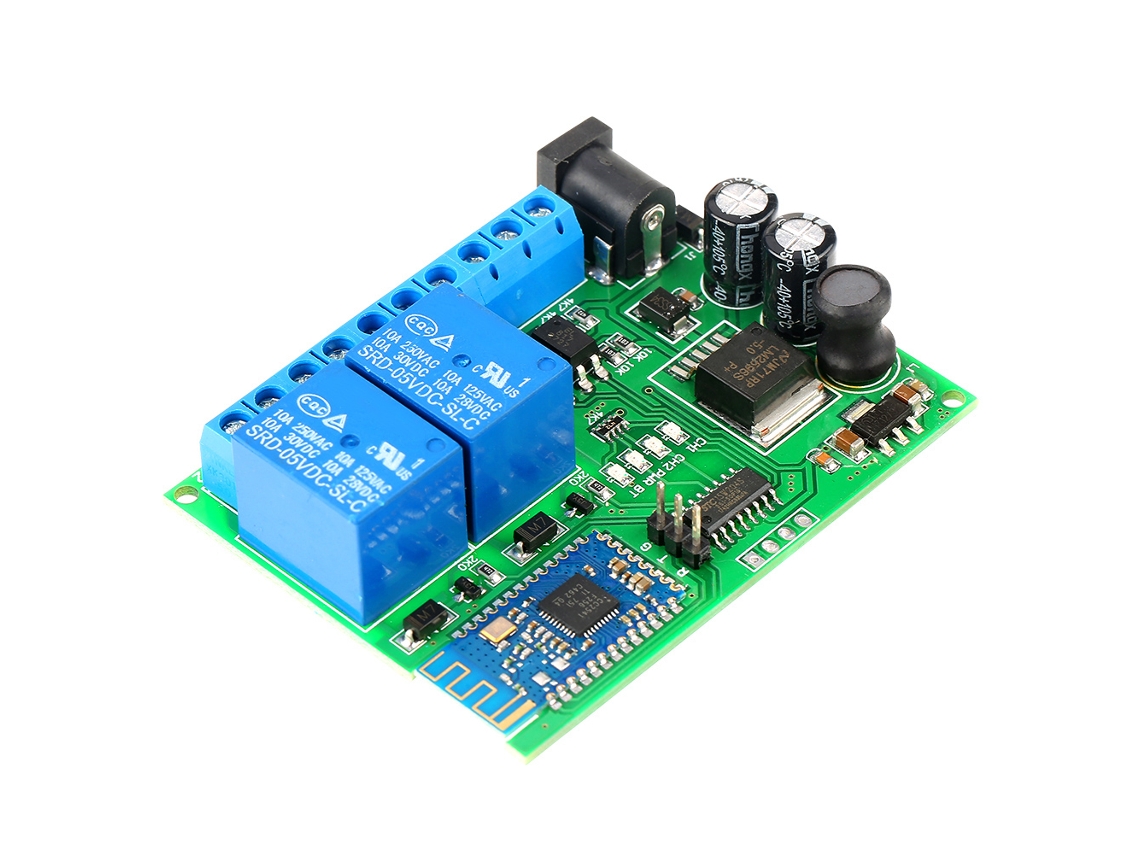 Yncm2026-interruptor De Control Remoto Inalámbrico Bluetooth 2 Canales Para Led Motor Ios Android