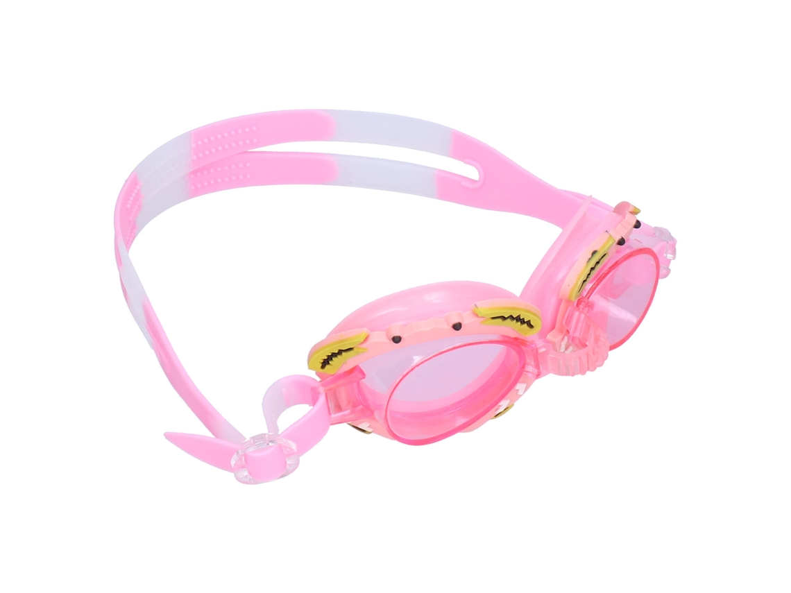 Gafas de natación infantiles con estuche y tapones para los oídos.