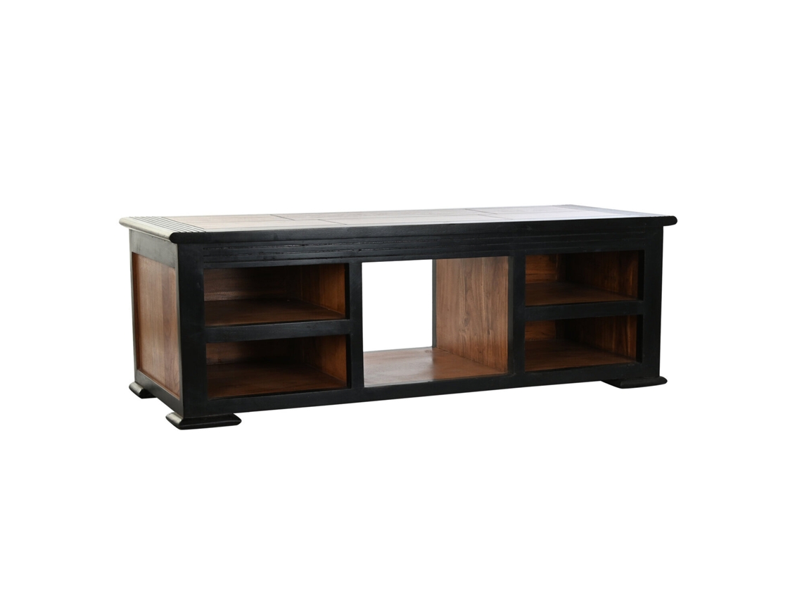 Mueble Tv Acacia Marron Oscuro 140x45x45cm