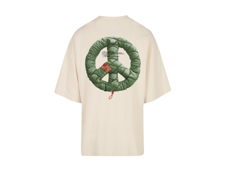Camiseta para Unisexo MISTER TEE (M - Algodón - Blanco)