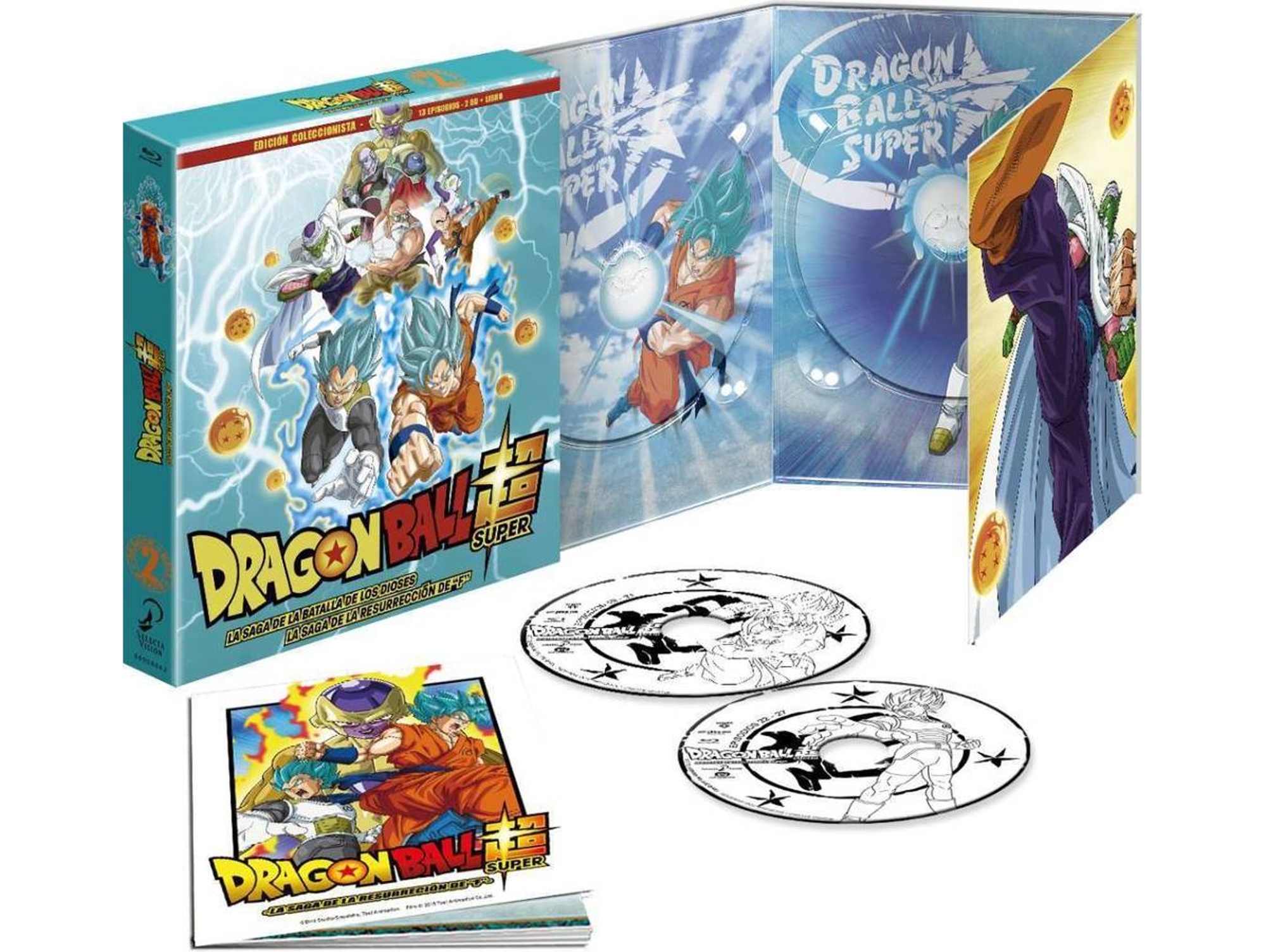 Blu-Ray Dragon Ball Super. Box 2. La Saga De La Resurrección De F. Episodios 15 A 27. Blu-Ray Edicióncoleccionistas
