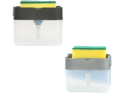 Dispensador Manual De Jabón Líquido De 2 Piezas, De Plástico Antigoteo, De Gran Capacidad,