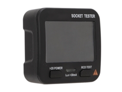 Probador De Enchufes Multifuncional Con Pantalla Digital, Material Duradero, Detector De Fugas, Comprobador De Fallos Eléctricos.