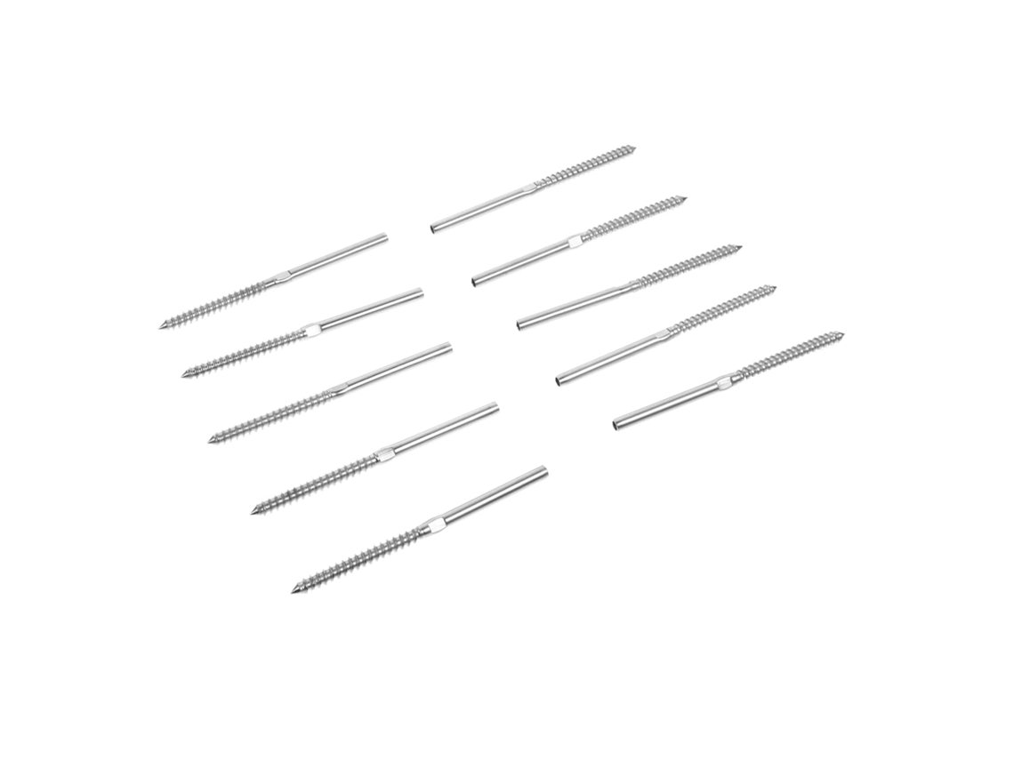 Juegos De Tornillos De Acero Inoxidable Para Barandillas De Cable, Resistentes A La Corrosión.