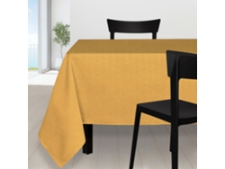 Toalla de Mesa SOLEIL DOCRE Retangular Paon Curry Poliéster Multicolor (300 cm)