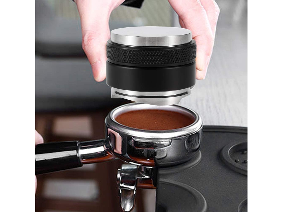 Dispensador de Café 51 Mm Tamper Café em Pó Martelo com 3 Inclinações Angulares Ferramenta Dispensador de Café para Home Office