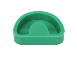 Modelo dental de silicona extraíble, base portátil para yeso dental, consultorio, clínica, verde Kofihety