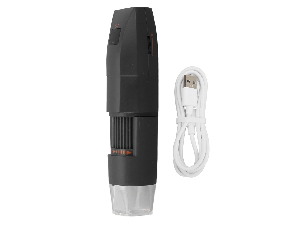 Microscopio Digital Inalámbrico Con Cámara De Inspección De 50x A 1000x Y 8 Led Para Smartphone, Tablet, Pc Y Portátil.