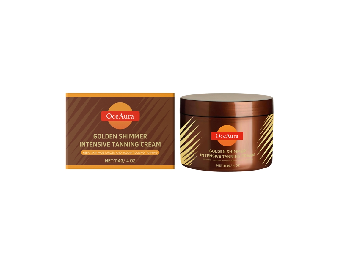 Loción corporal bronceadora brillante