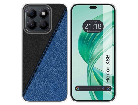 Funda Diseño Cuero para Honor X8B TUMUNDOSMARTPHONE Multicolor