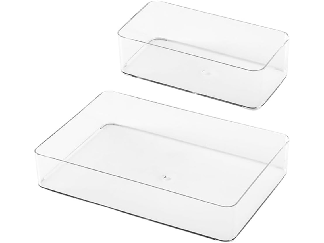 Besportble Juego De Cajones De Pp Transparente De Amosfun Y Almacenamiento Para Cosméticos Y Accesorios -in...