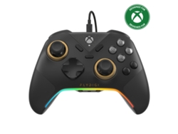 Comando Com Fios Flydigi Vader 5s Para Xbox Series X|s, Xbox One, Windows 10/11, Joysticks Com Tensão Ajustável Forceflex, Gatilhos Forceswitch, 6 Bot