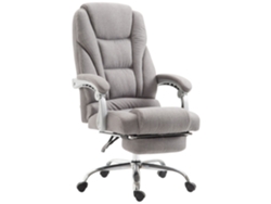 Silla de oficina Pacific en Tela cinza CLP