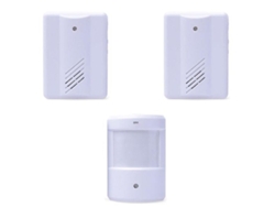 Timbre Inalámbrico Con Alarma De Seguridad Para El Hogar, Detector Infrarrojo, Entrada Para Visitantes, Timbre Inalámbrico