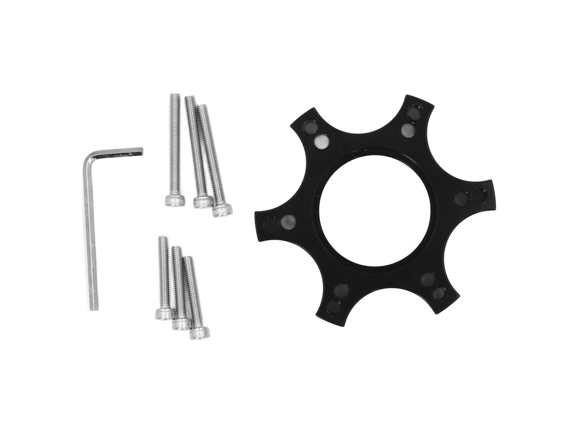 -base Adaptador Para Volante Gaming Riser Block Compatible Con Thrustmaster T300rs Negro
