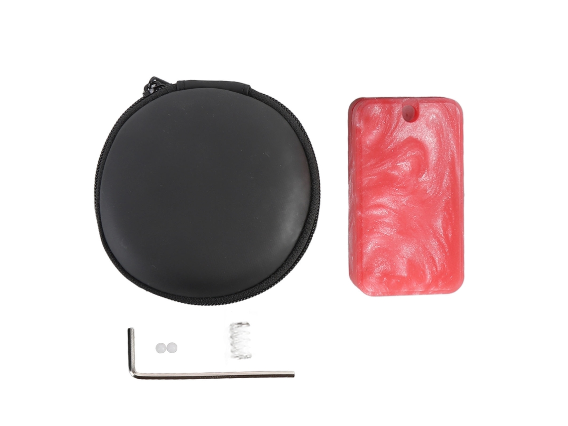 Ats-juguete Deslizador De Dedos Push Slider Sensorial Cómodo De Agarrar Relajante Portátil Doble Riel Rojo