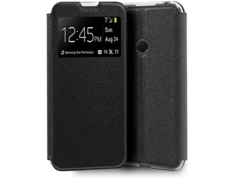 Funda Huawei Y6p COOL Flip Cover Negro