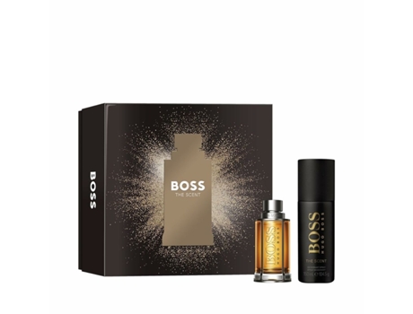Set de Perfume Hombre HUGO BOSS EDT BOSS The Scent 2 Piezas