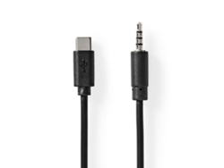 Cable Teléfono Móvil Usb-C NEDIS Negro