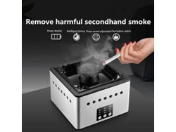 Cenicero purificador de aire para uso doméstico, elimina el humo de interiores, pequeño, de sobremesa, antitabaco pasivo. Nostalgia88