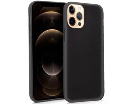 Funda para iPhone 12 Pro Max COOL Silicona Negro