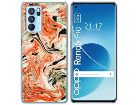 Carcasa Oppo Reno 6 Pro 5G TUMUNDOSMARTPHONE Dibujos
