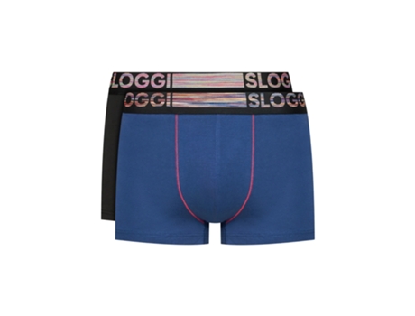 Pack 2 Boxers para Hombre SLOGGI (S - Multicolor)