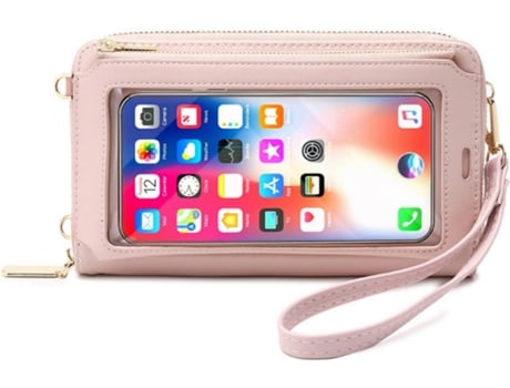 Funda Apple iPhone 13 Bandolera Rosa