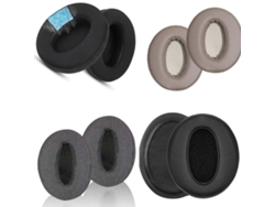 Compatible con auriculares Bluetooth Sennheiser HD4.50, estuche de cuero, funda de espuma, protectores de oídos HD450, modelo 4.