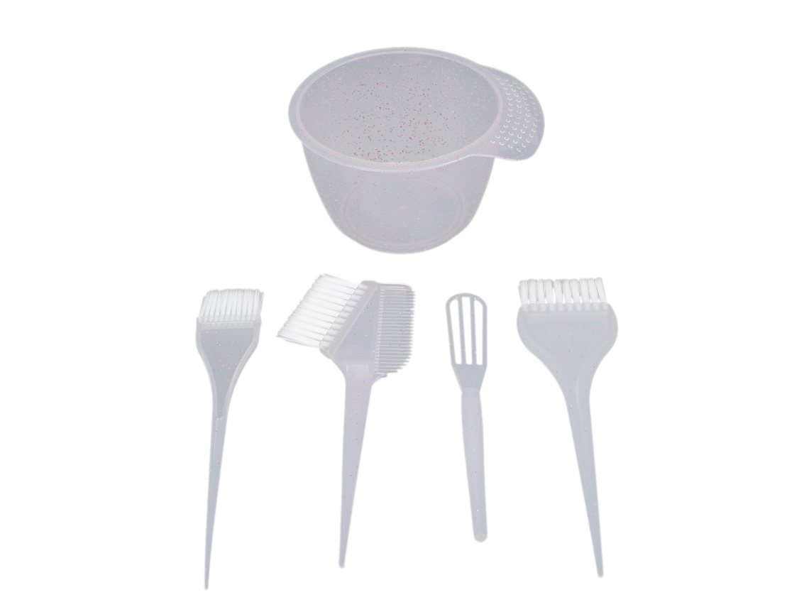 Kit Profesional De Tinte Para Cabello Con Taza Y Cepillo, Herramientas Completas Para Uso Personal Y Salones
