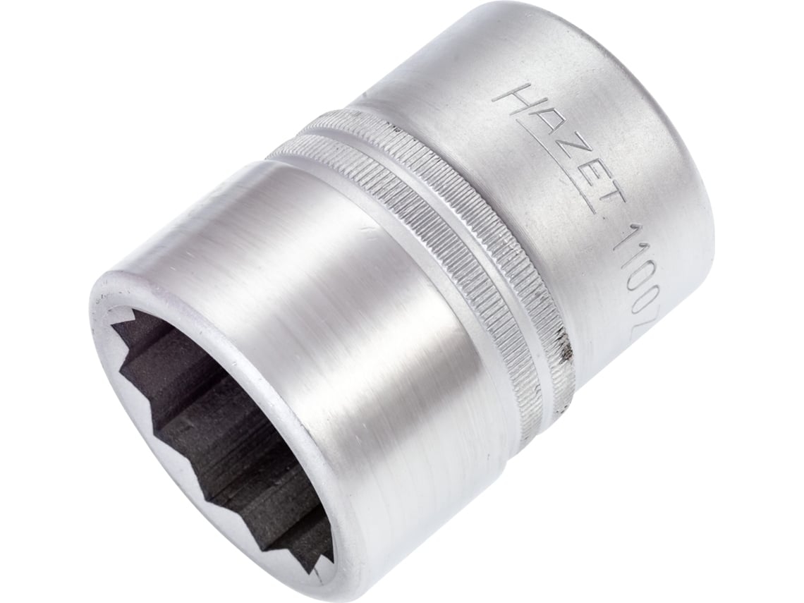 HAZET 1100Z-36 Llave de Vaso Hexagonal Doble: Cuadrado Hueco 1 Pulgada 25 Mm Perfil Hexagonal Doble Exterior 36 Mm