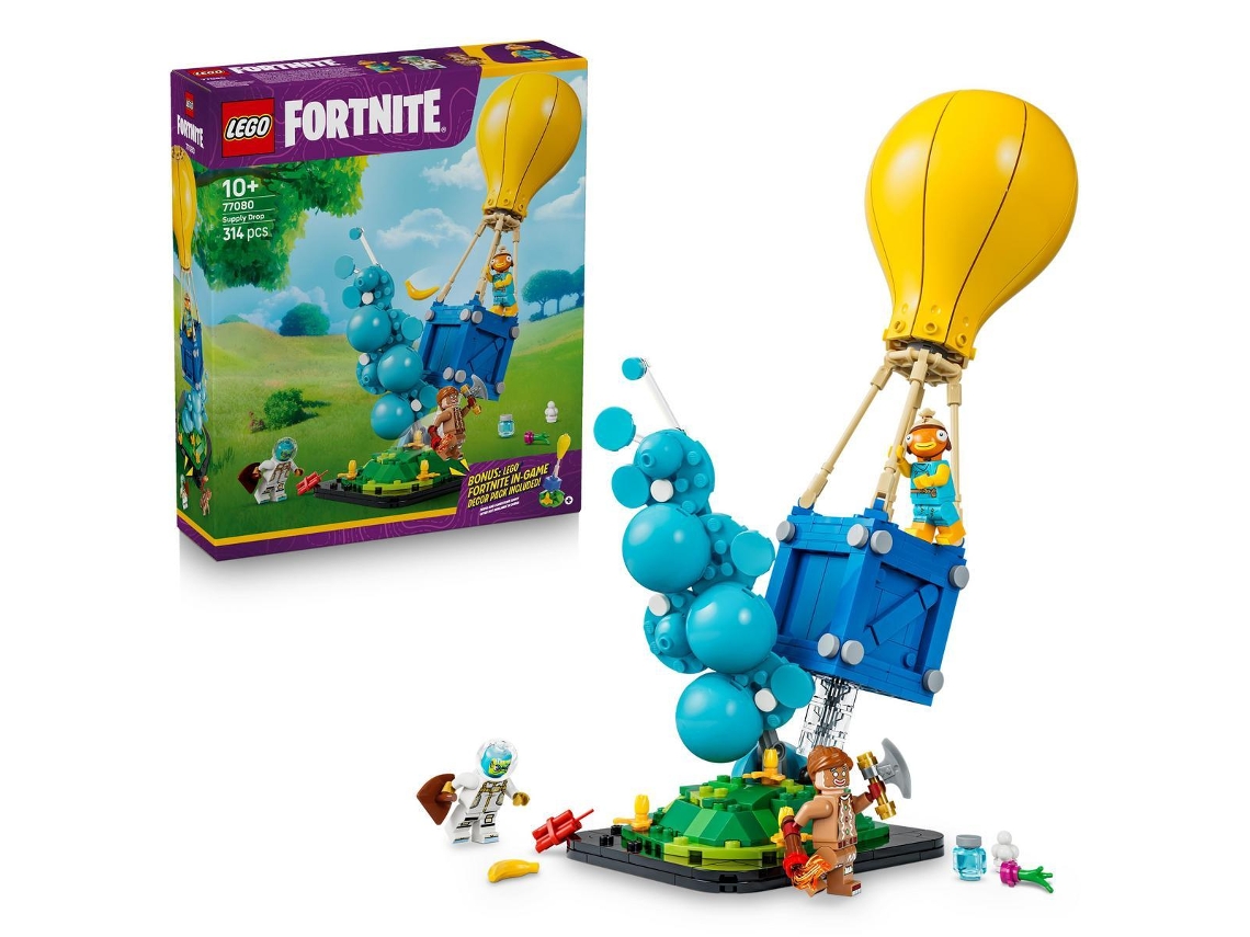 Lego® 77080 Fortnite Entrega De Suministros De Juguete Con Minifiguras