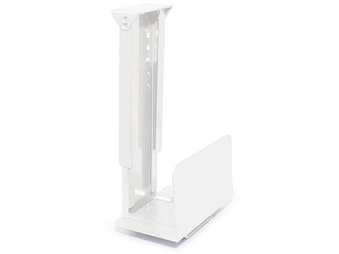 Soporte vertical p/cpu 340-540mm blanco montaje bajo la tapa de la mesa.