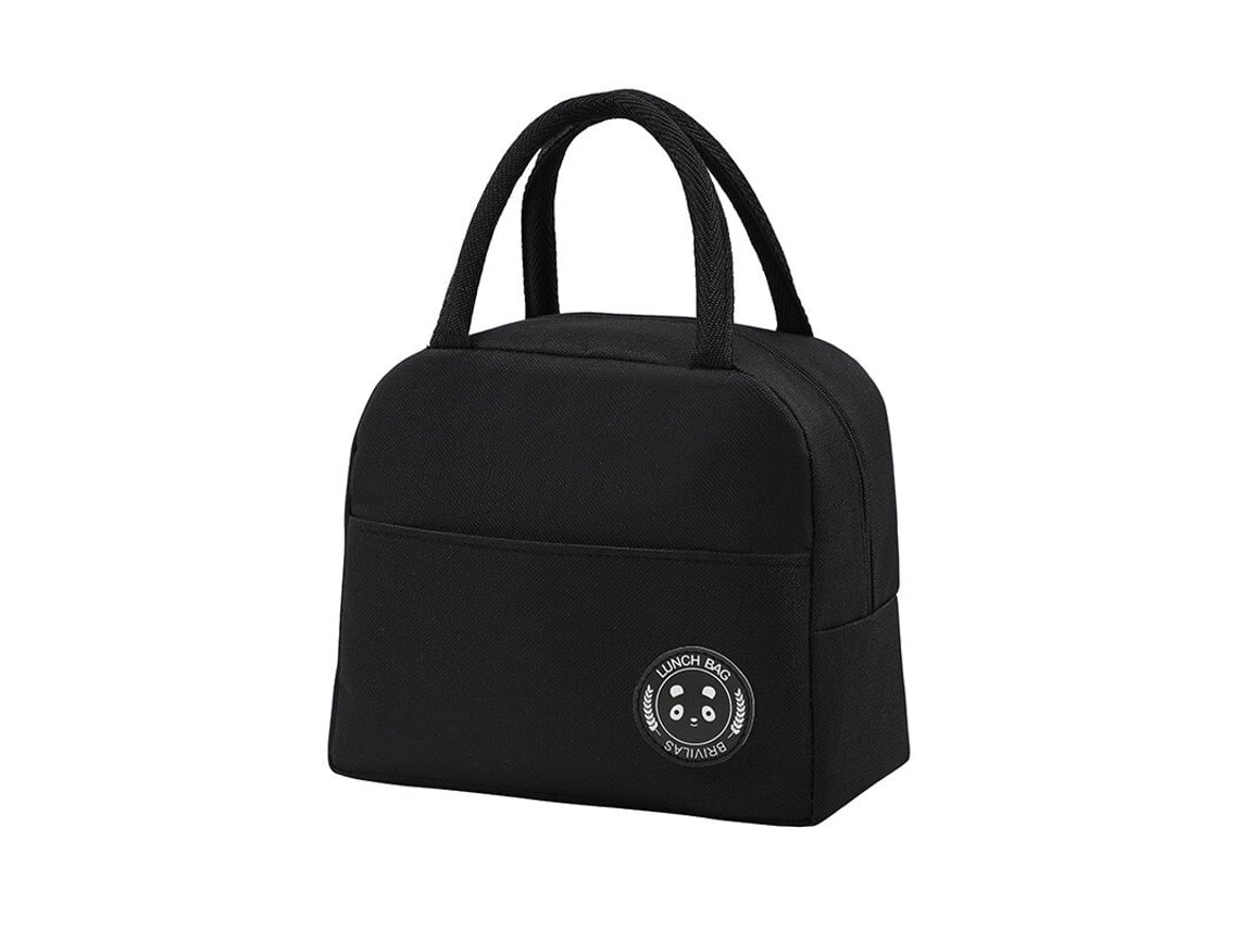 (preto) Lancheira Térmica De Grande Capacidade, Portátil