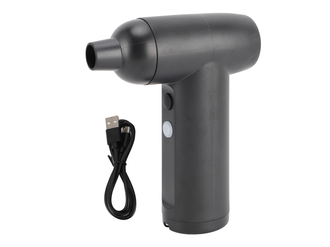 Aspiradora Eléctrica De Aire De 110000 Rpm Con Soplado En Seco Ajustable Para Teclado, Camping Y Barbacoa (negra).