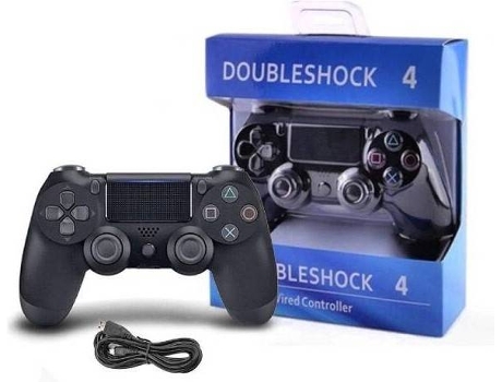 VPMKP - Mando compatible con PS4 DoubleShock 4 Negro