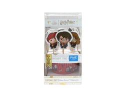 Set de decoración para cupcakes con cápsulas y toppers (24) personajes de Harry Potter B.active