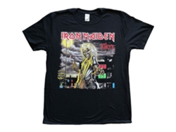 Camiseta ROCK OFF Iron Maiden - Killers Negro (Talla: S)