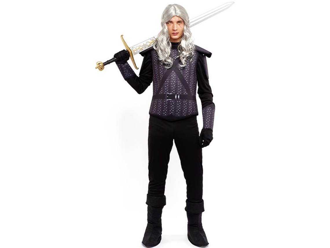Disfraz de Brujo Medieval oscuro para hombre