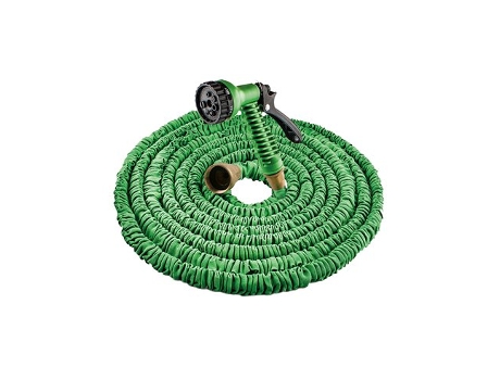Manguera jardín AKHUO extensible accesorios latón 2-7m