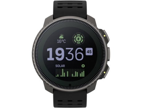 Smartwatch SUUNTO Vertical Titanium Solar Black (Bluetooth - Hasta 60 días de autonomía con Energía Solar)