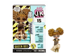 LOL Surprise JK Mini Muñeca Queen Bee con 15 Sorpresas