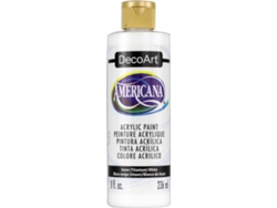 Pintura Acrílico AMERICANA Blanco de Nieve (236 ml)
