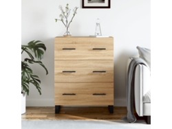 Lovely Home Aparador 69,5X34X90 Cm Derivados de Madera Roble Sonoma