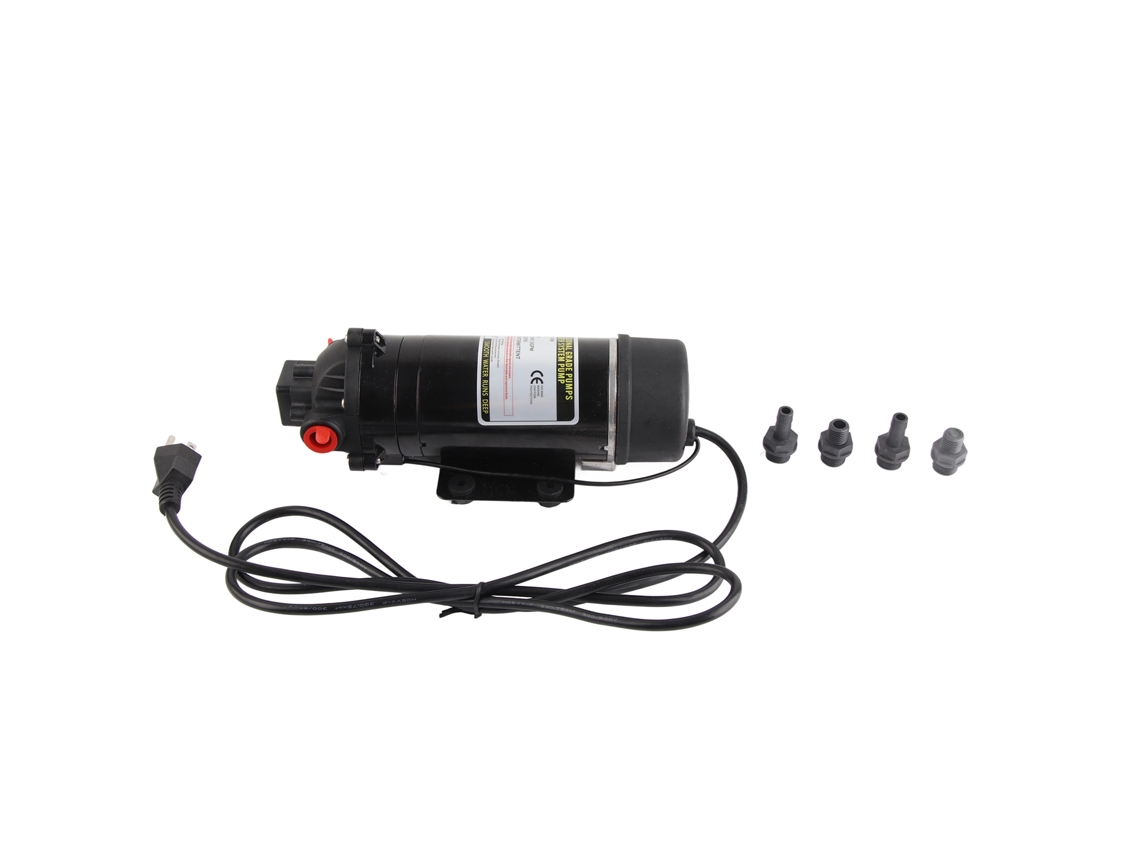 Bomba de diafragma eléctrica para pulverizador con rosca hembra G3/8, enchufe estadounidense de 110 V