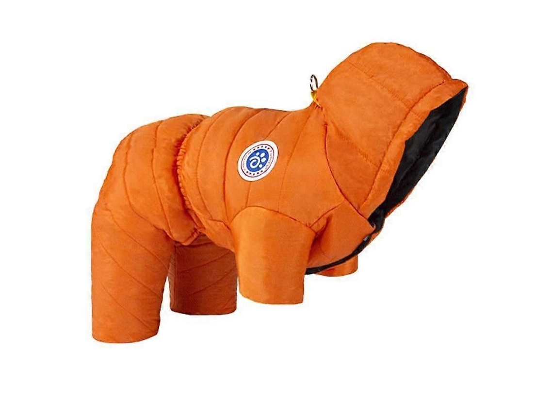 2026-ropa De Invierno Para Perros Pequeños Y Medianos Impermeable Viento Prenda Abrigo Cachorro Talla S-xxxl Xl Naranja